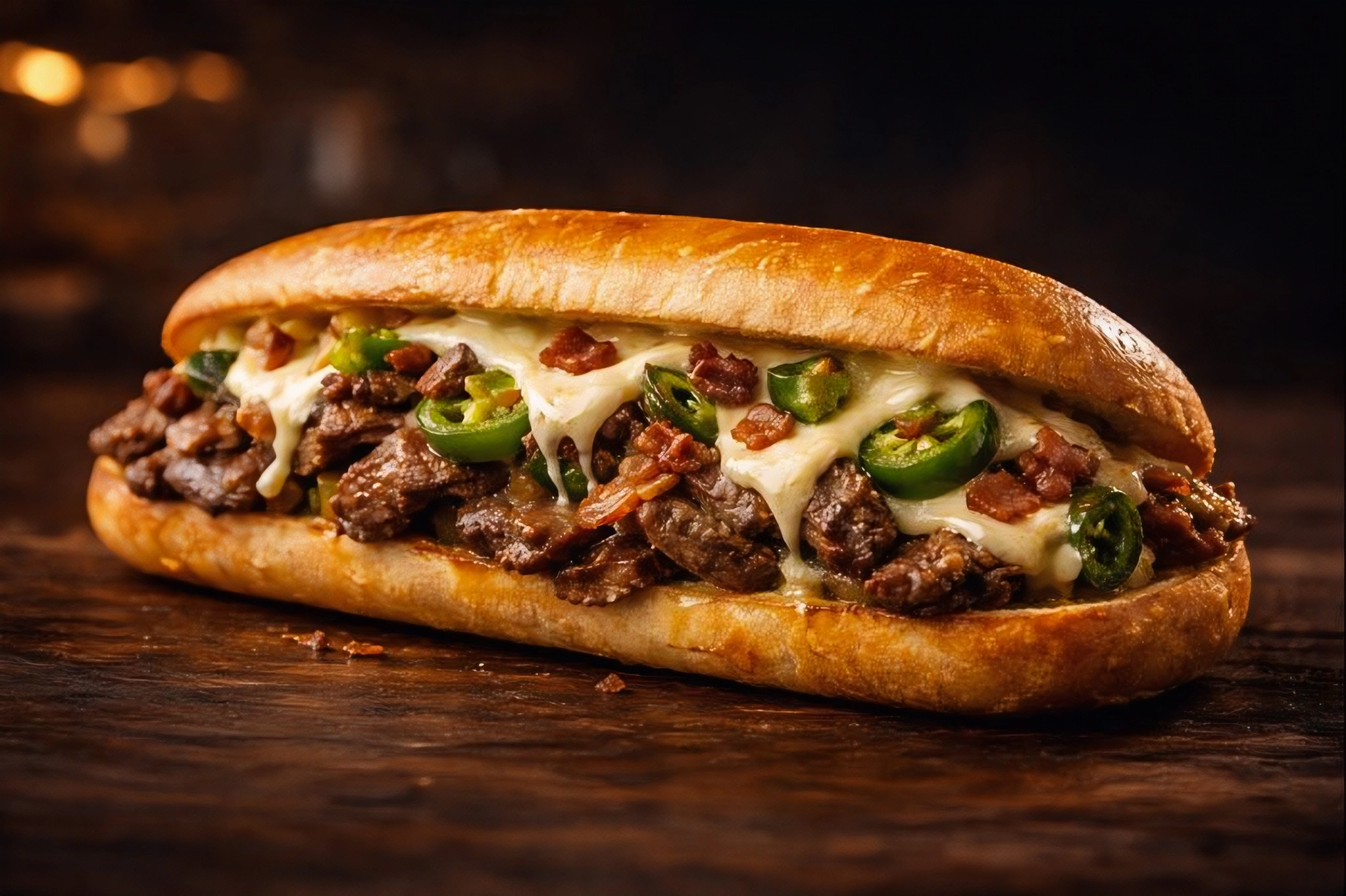 Jalapeno Popper Cheesesteak